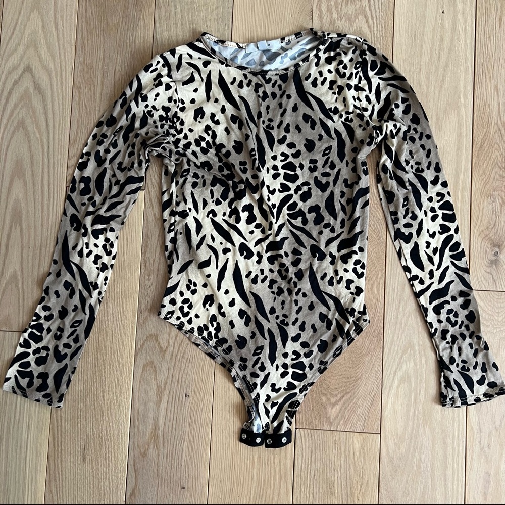 (2 for $20) Leopard Print Bodysuit